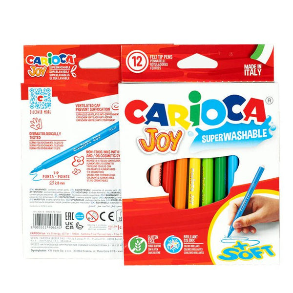Activity Tote Coloring Set 3 | 25 Blank Cotton Tote Bags 14"x16"+ 4 Marker Sets (12 Colors) - Pamusan.com
