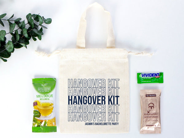 Bachelorette Party Tote Bag – Custom Hangover Kit & Recovery Bags – Survival Pouch — custom print | Pamusan
