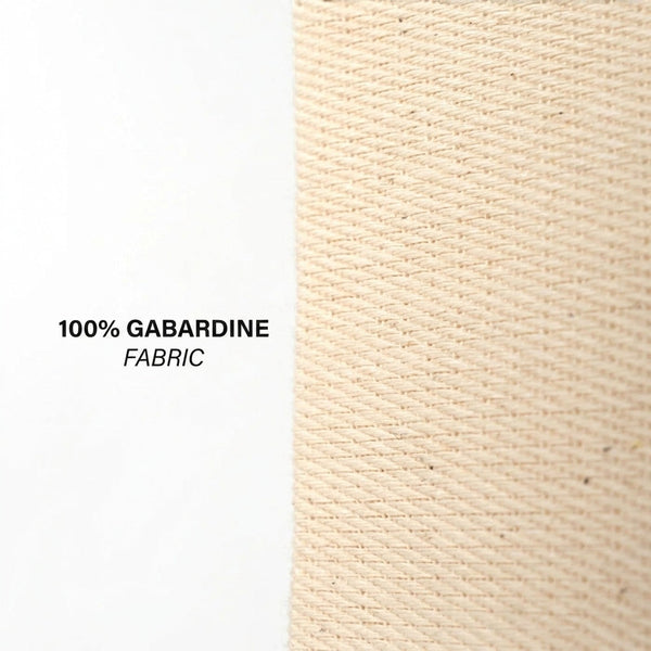 Blank Long Handle Tote Bag 10"x14" – Mini Natural Cotton, 6 oz Gabardine Fabric - Pamusan.com