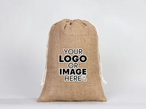 Burlap Bags 10"W x 14"H (25 x 35 cm) - Coffee Bag - Burlap Bags With Drawstring - Pamusan.com