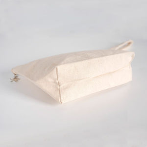 Canvas Clutch Pencil Case with Star Zipper Pull – 9" x 5" x 2" - Pamusan.com
