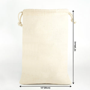 Pochon de Noël en tissu – sac cadeau à cordon 30 × 40 cm rouge, noir ou naturel, 9 motifs Noël & Nouvel An 2027 – coton - Pamusan.fr
