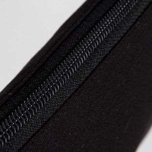 Clutch Bag - Black 8"W x 6"H - 21x15 cm (customized) - Pamusan.com