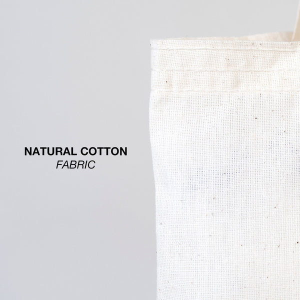 Cotton Tote Bag – 4.13 Oz – 14"W x 16"H Blank Natural Canvas Bag - Pamusan.com