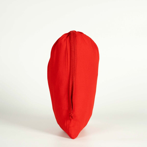 Custom Fabric Pouch Red - 10" x 14"(25 cm x 35 cm) - 4 oz - Pamusan.com