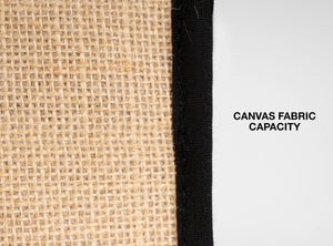 Custom Jute Tote Bag 14" x 16" x 4" Bulk Eco - Friendly Bag with Black Handles - Pamusan.com