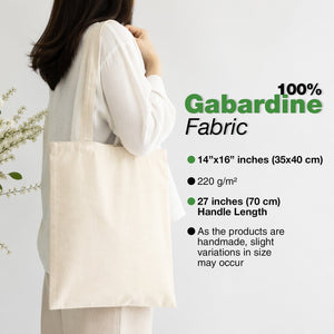 Custom Tote Bags With Logo – 220 gsm Fabric Weight Cotton, Reusable & Printable - Pamusan.com