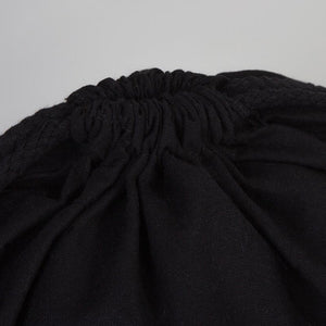 Drawstring Bags / Backpacks Black 14" W x 16" H (35x40 cm) - Customize - Pamusan.com