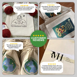 Fabric Pouch 10" W x 14" H (25 cm x 35 cm) - (Customize) - Pamusan.com