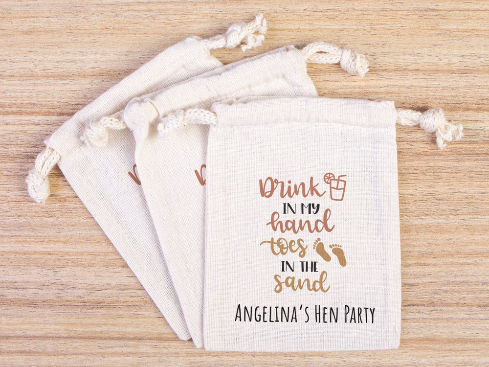 Custom Hen Party Hangover Recovery Kit Bags - Personalized Bachelorette Survival Kits | Pamusan