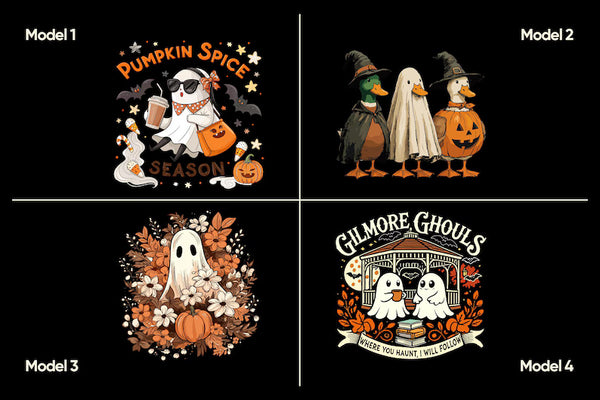 Personalized Halloween Drawstring Candy Bags with 12 Designs - View 6
