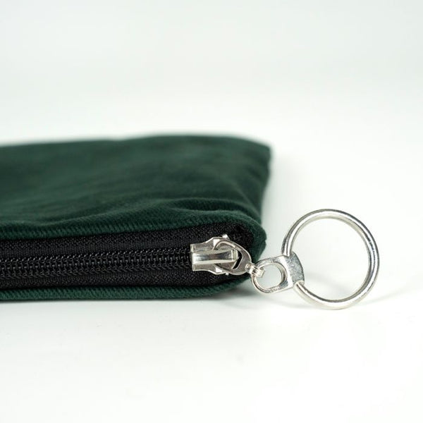 Ipad Portfolio Purse Pine Green (30x21 cm) With Base - Pamusan.com