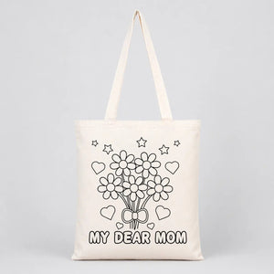 Mother's Day Painting Set 2 - 25 Months Flowers Painting Bag 14"x16" / 4 Months 12's Pencil - Pamusan.com