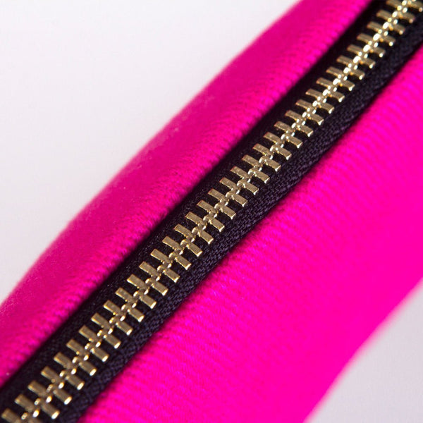 New Year Pink Clutch Bag 8" × 6" (20 × 15 cm) – New Year Printed Design for Gifting - Pamusan.com