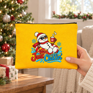 New Year's Eve Party Favors – Makeup Bags Bulk, 9 Happy New Year 2027 Designs, Zipper Clutch 8.3" × 6" (21 × 15 cm) – Cotton Gabardine - Pamusan.com