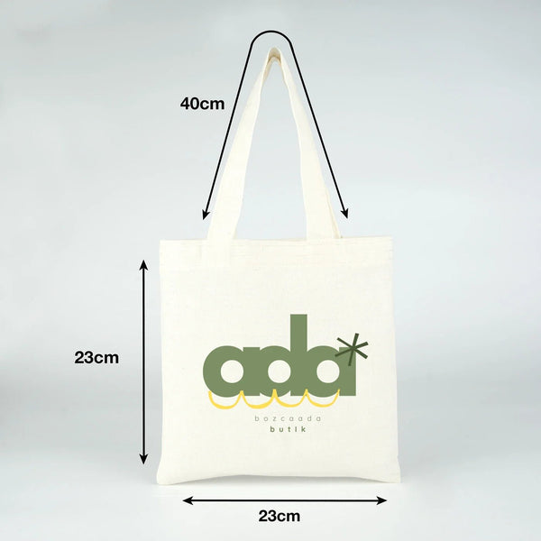 Personalized Cotton Tote Bag – 9" x 9" Lightweight Reusable Custom Print - Pamusan.com