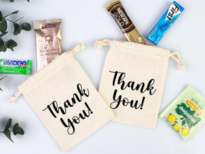 Personalized Kit Thank You Bag - Wedding & Bachelorette Party Bags - Thanks Pouch Bag - Bachelorette Party Bags - Pamusan.com