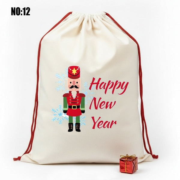 Personalized Santa Sack – 24" x 35" (60 x 90 cm) Large Christmas & New Year Gift Bag - Pamusan.com