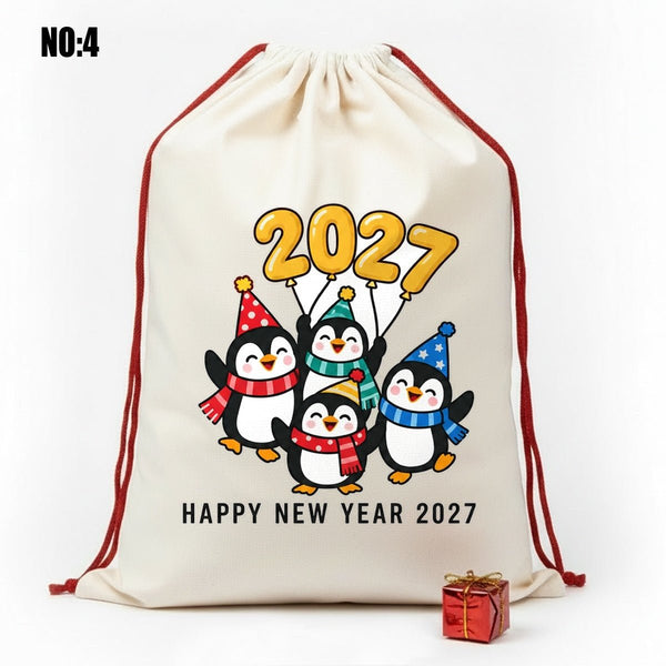 Personalized Santa Sack – 24" x 35" (60 x 90 cm) Large Christmas & New Year Gift Bag - Pamusan.com