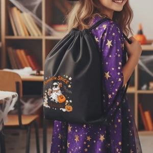 Sacs à bonbons à cordon personnalisés pour Halloween, avec 12 motifs