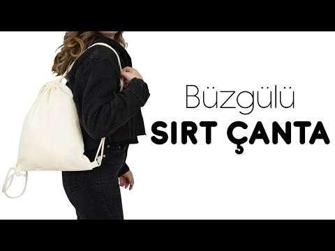 Sac à dos à cordon - Matière : Toile 270 g/m² - Sacs à cordon en coton personnalisés