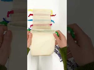 Pochettes cadeaux de Noël et du Nouvel An – Sacs cadeaux personnalisés en coton