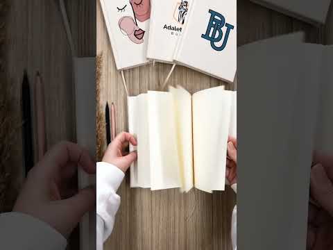 Carnet à couverture en toile avec impression de texte, logo ou photo, carnet promotionnel