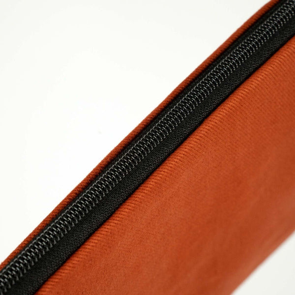 Zippered Clutch Bag – Terracotta – 10" × 7" (25 × 18 cm) - 10 oz - Pamusan.com